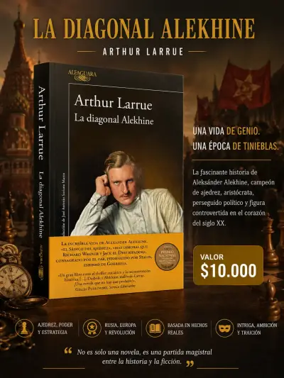 Libro 'La Diagonal Alekhine' - miniatura 1