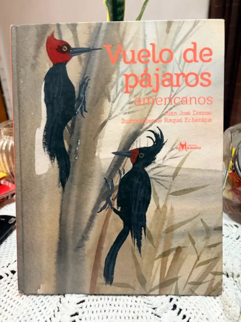 Libro Vuelo de Pájaros Americanos ilustrado