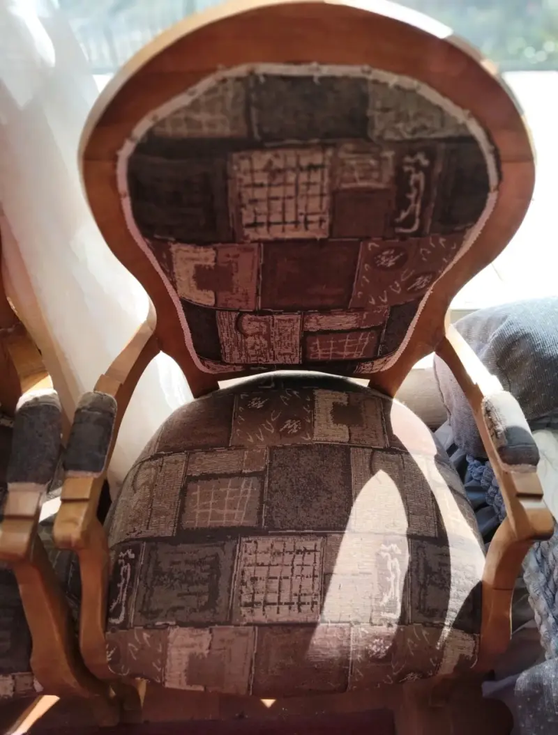 Sitiales Par de madera - 2