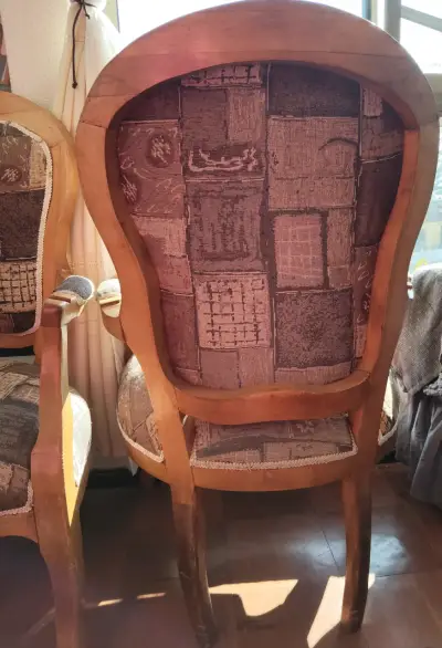Sitiales Par de madera - miniatura 4