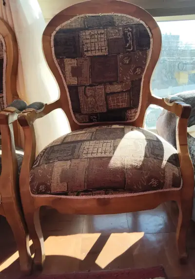 Sitiales Par de madera - miniatura 5