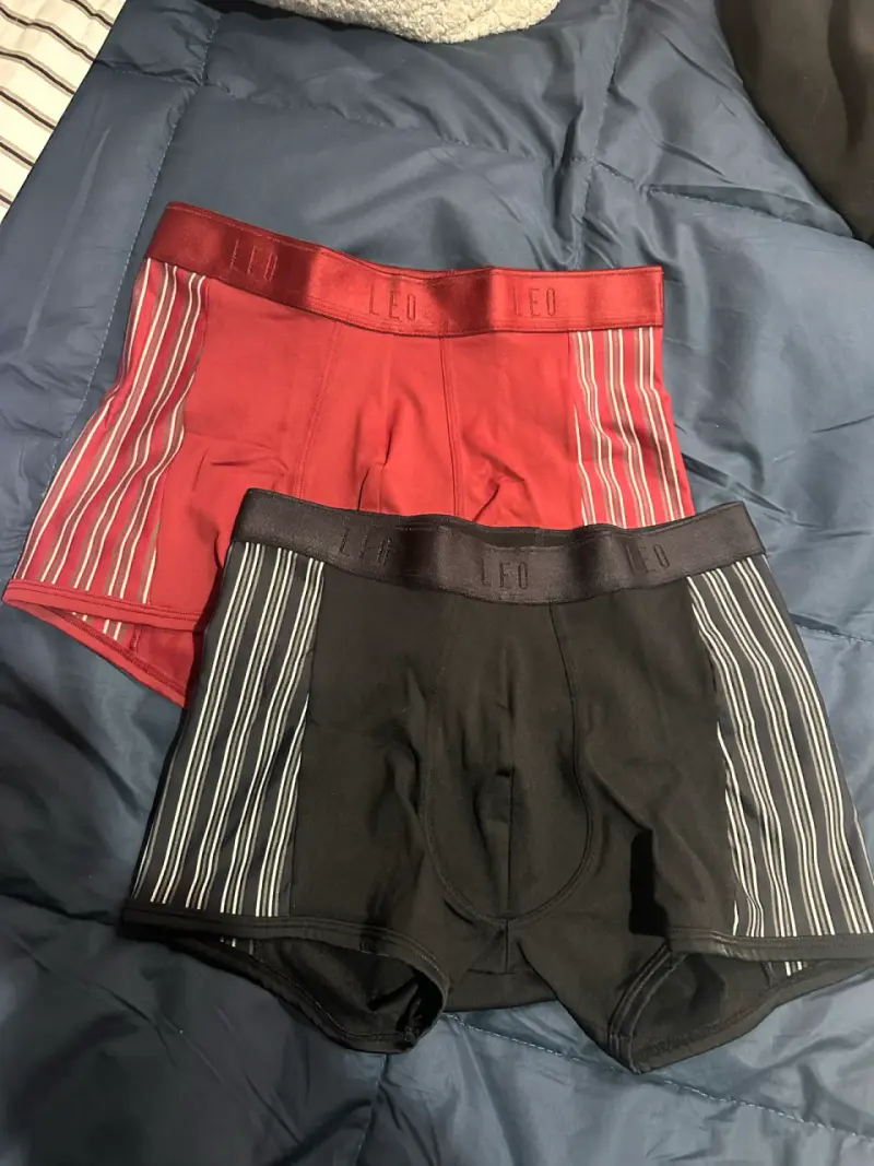 Pack de bóxers LEO rayados para hombre