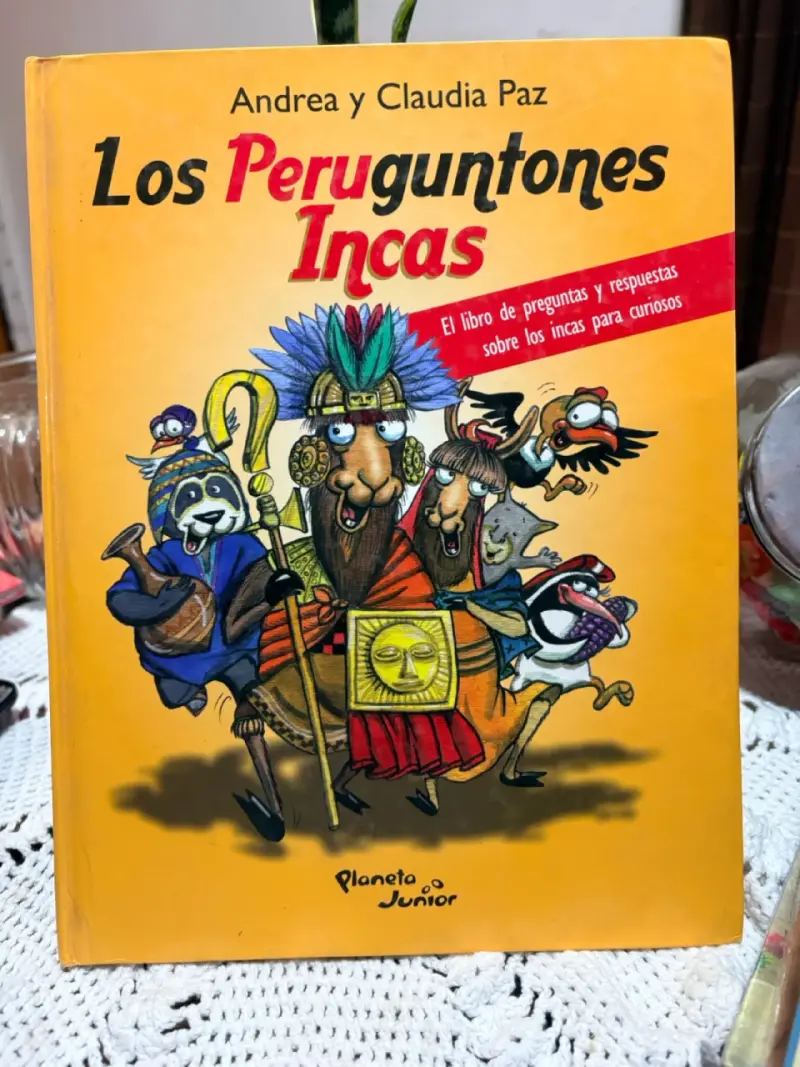 Libro infantil 'Los Peruguntones Incas'
