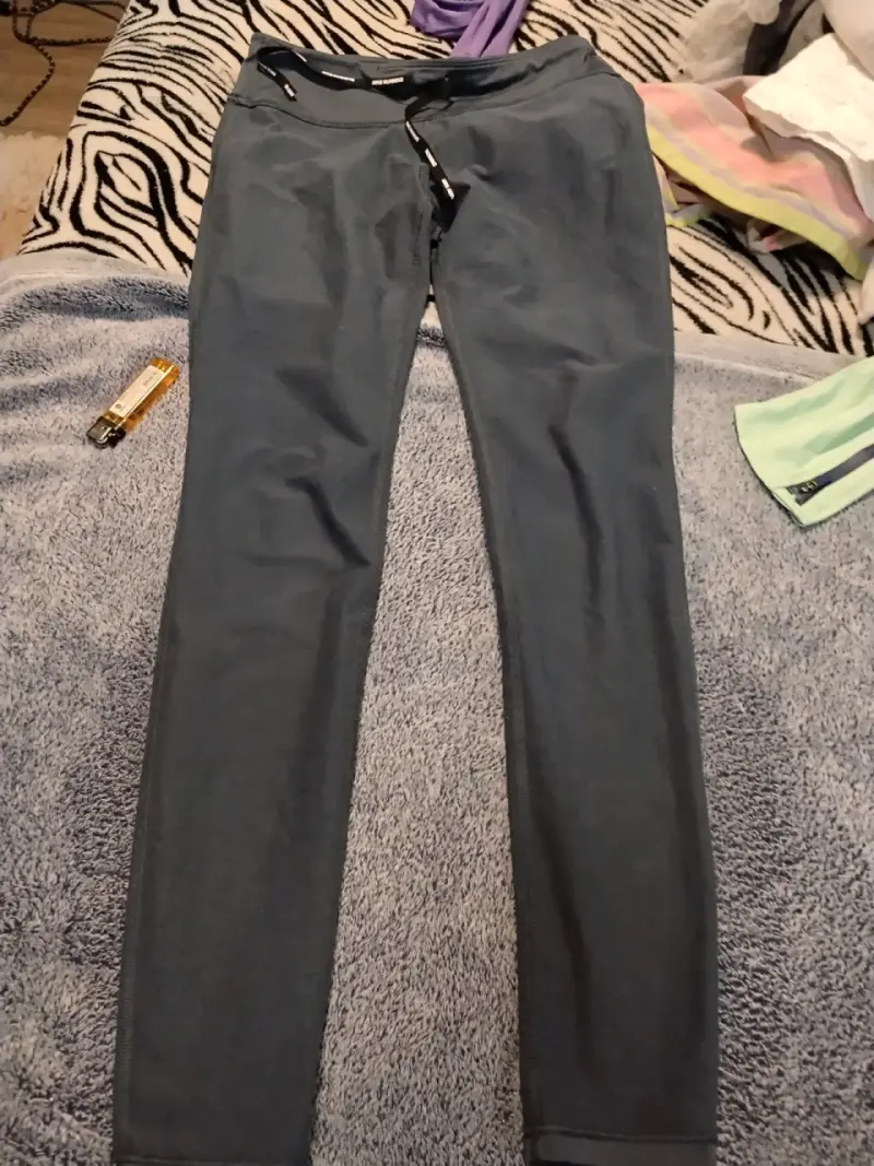 Pantalones deportivos azul oscuro para mujer - 1