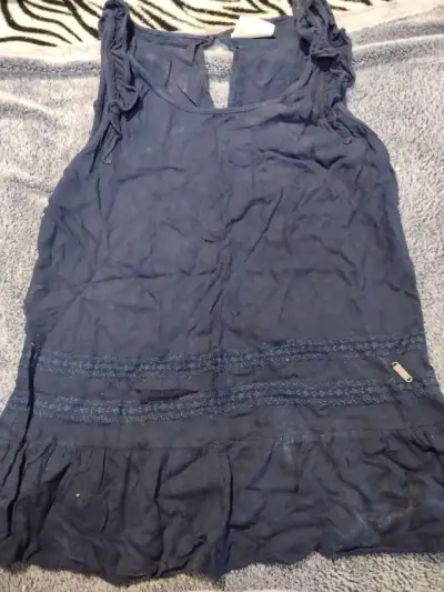 Pantalones deportivos azul oscuro para mujer - miniatura 4
