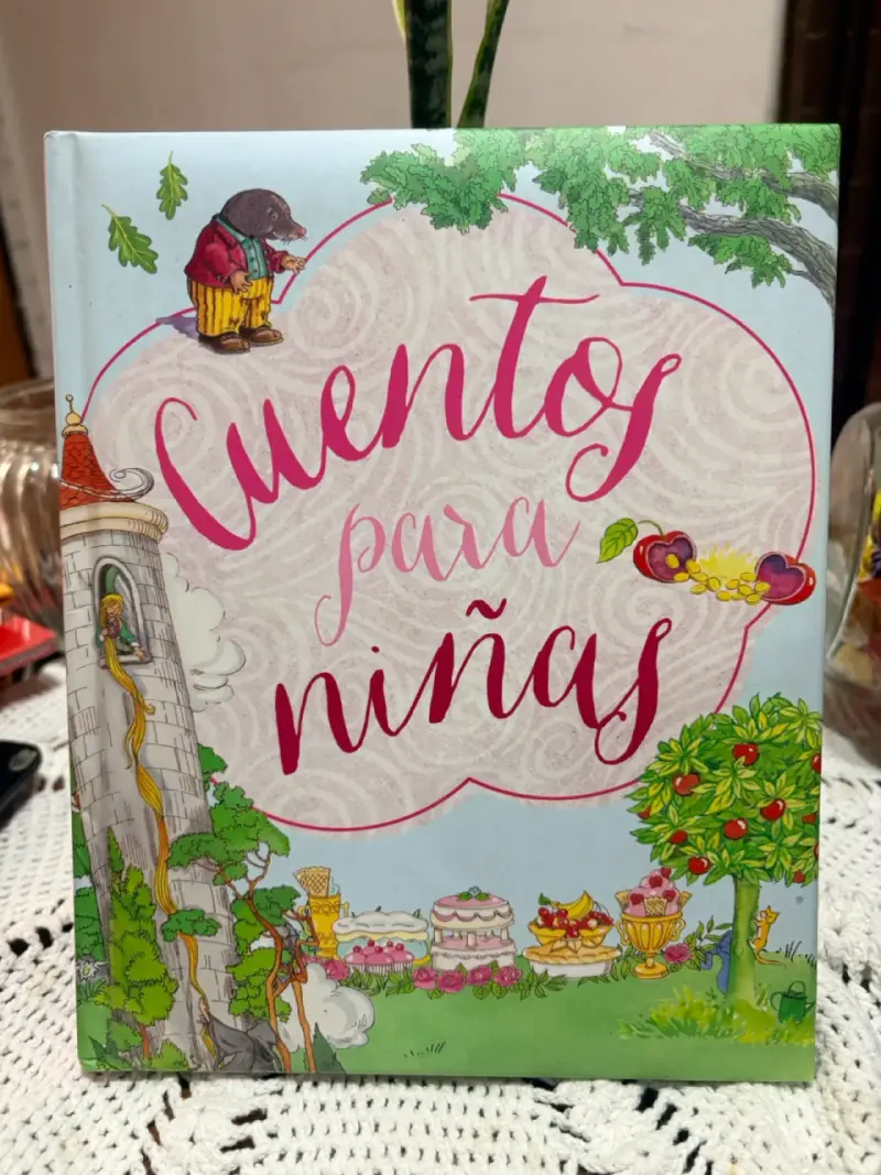 Libro 'Cuentos para Niñas' ilustrado