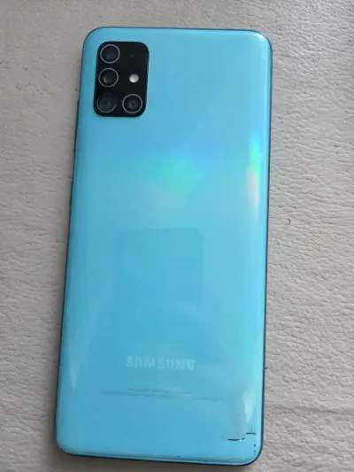 Samsung Galaxy A51 azul en buen estado - miniatura 1