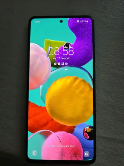 Samsung Galaxy A51 azul en buen estado - miniatura 2