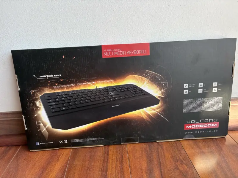 Teclado multimedia Modecom Volcano MC-800U - 2