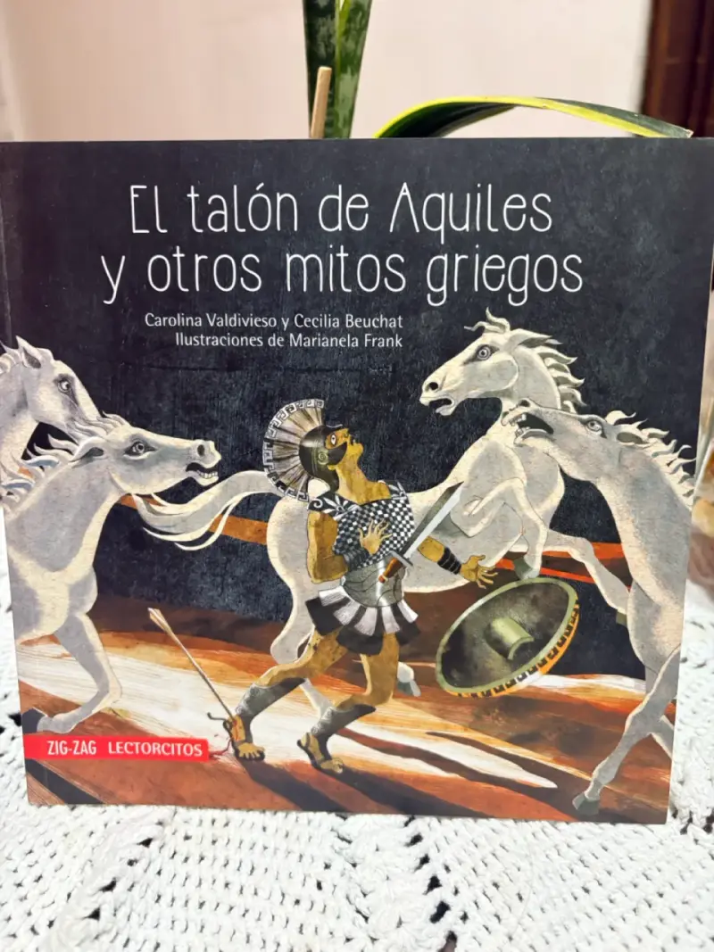 Libro 'El talón de Aquiles y otros mitos griegos'