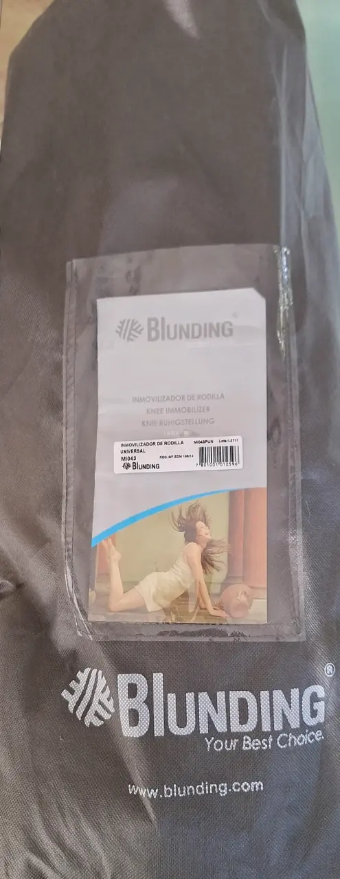 Inmovilizador de rodilla Blunding universal - 1