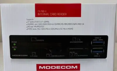 Lector de tarjetas interno Modecom CR-108-3 - miniatura 1