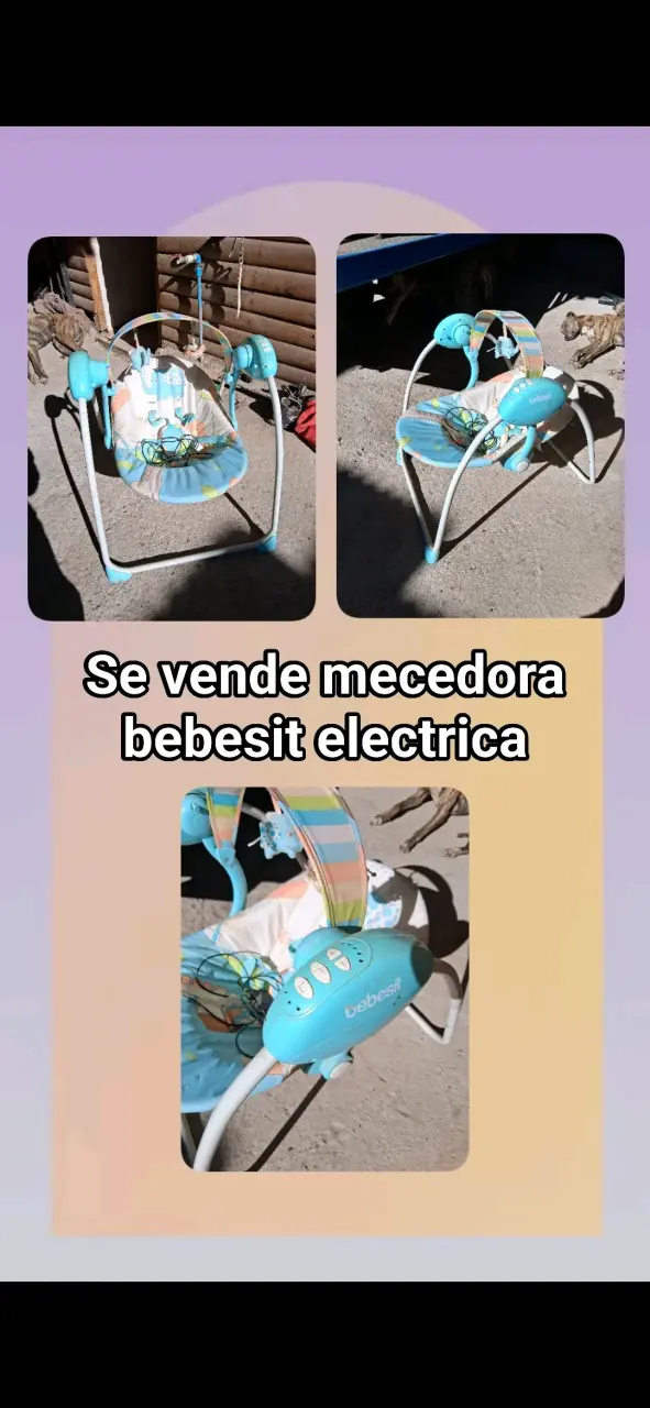 Mecedora eléctrica Bebesit para bebé
