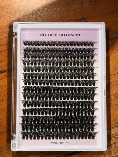Extensiones de pestañas en racimo - miniatura 4