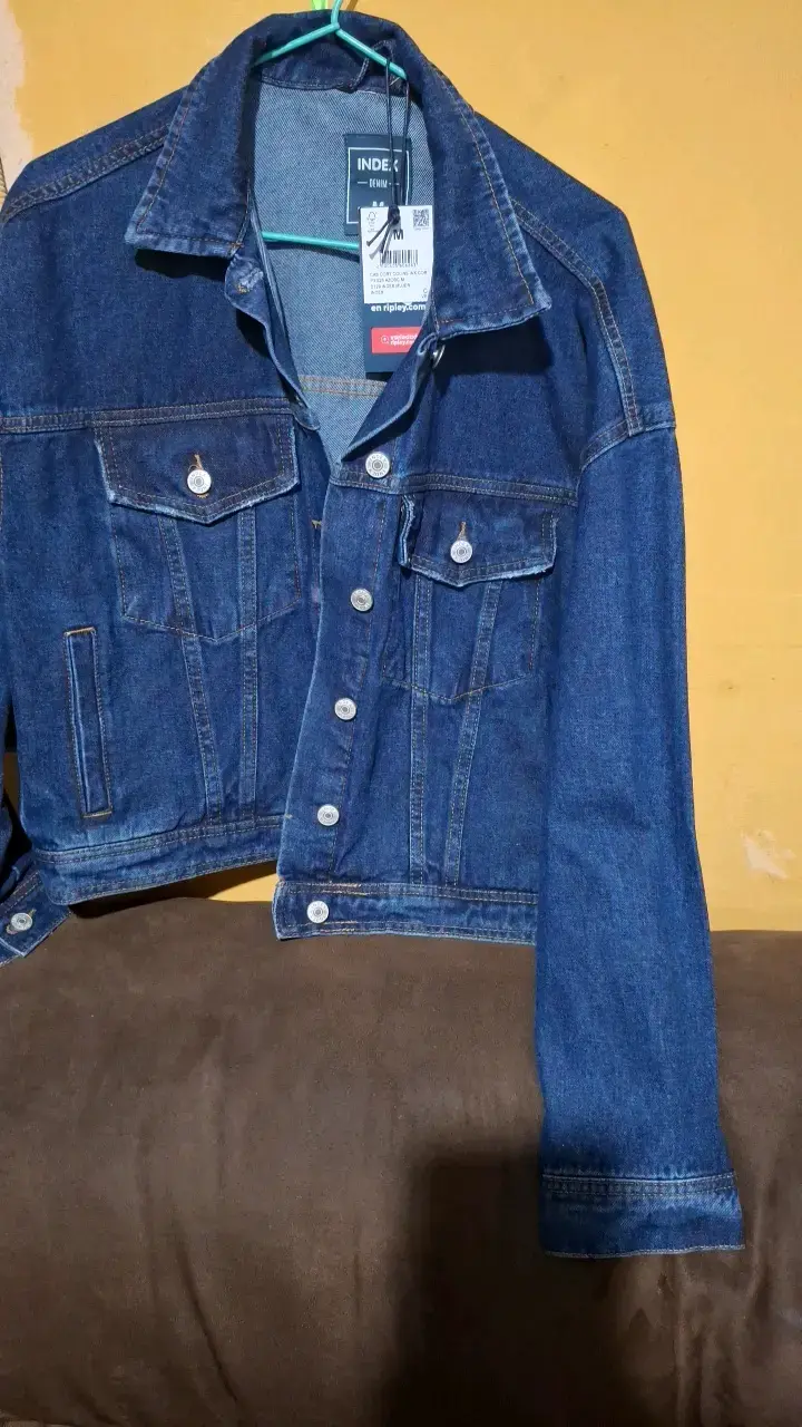 Chaqueta de mezclilla para mujer