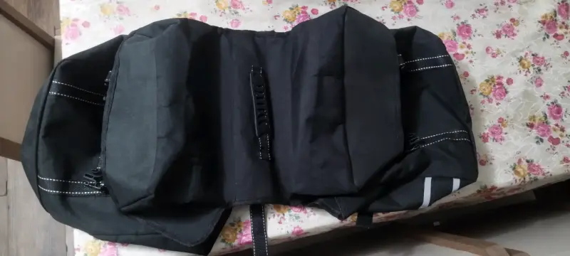 Parrilla trasera + bolso para bicicleta ajustable - 3