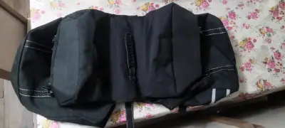 Parrilla trasera + bolso para bicicleta ajustable - miniatura 3