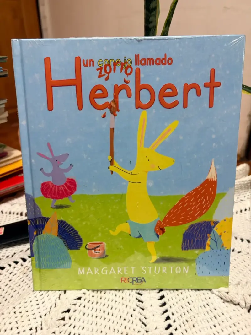 Libro infantil 'Un conejo llamado Herbert'