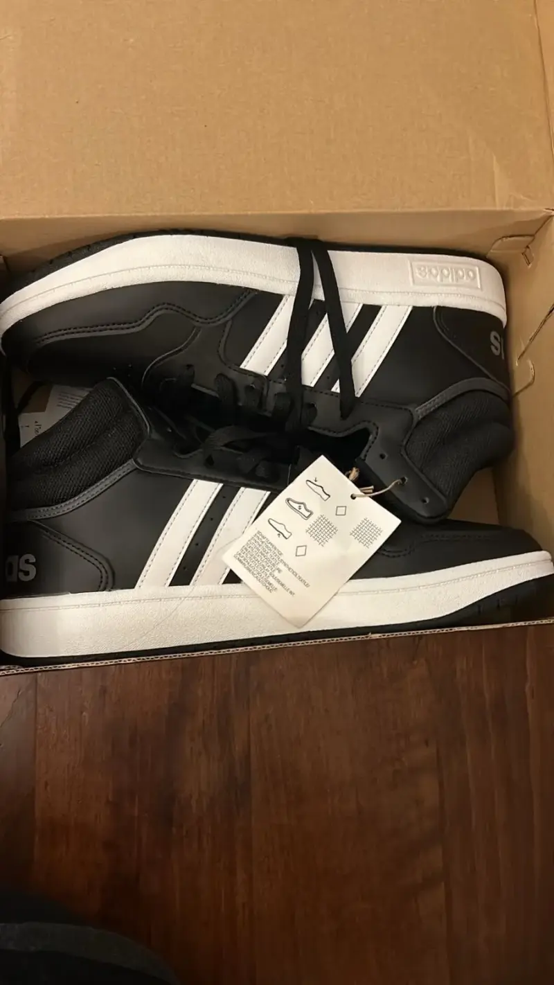 Zapatillas Adidas Hoops 3.0 Mid negras Talla 39.5 - 2