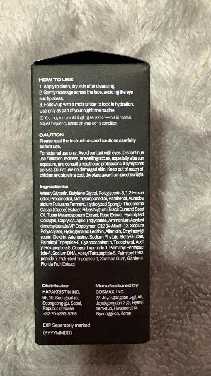 Sérum facial Black PDRN 30 ml - 4