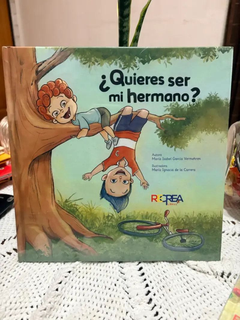 Libro infantil '¿Quieres ser mi hermano?'