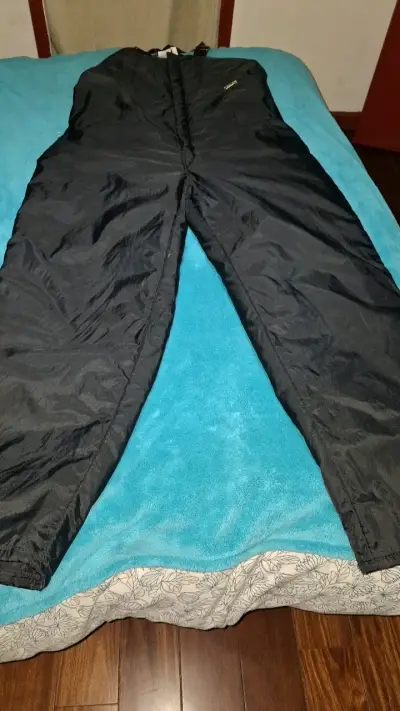 Pantalones de esquí negros impermeables - miniatura 1