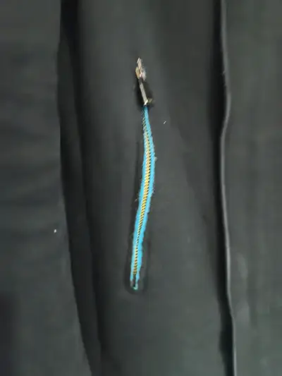 Abrigo negro con cierre y cuello alto Zara - miniatura 5