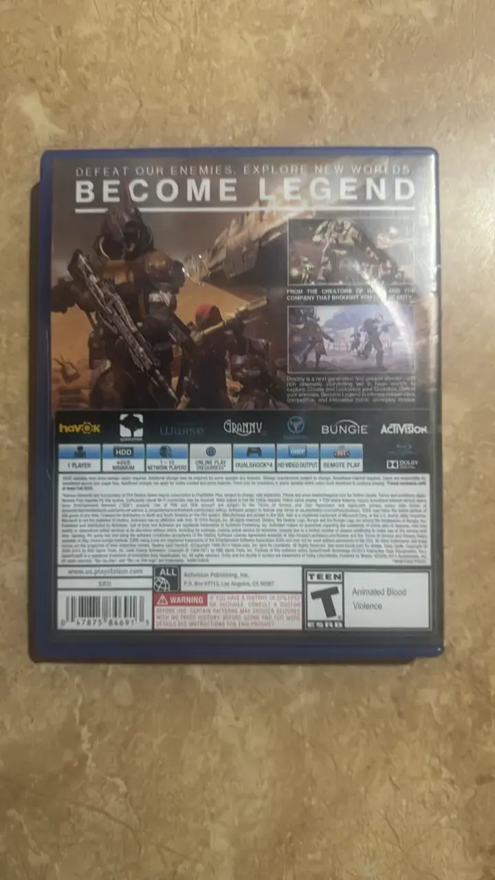 Juego Destiny para PS4 en buen estado - 2