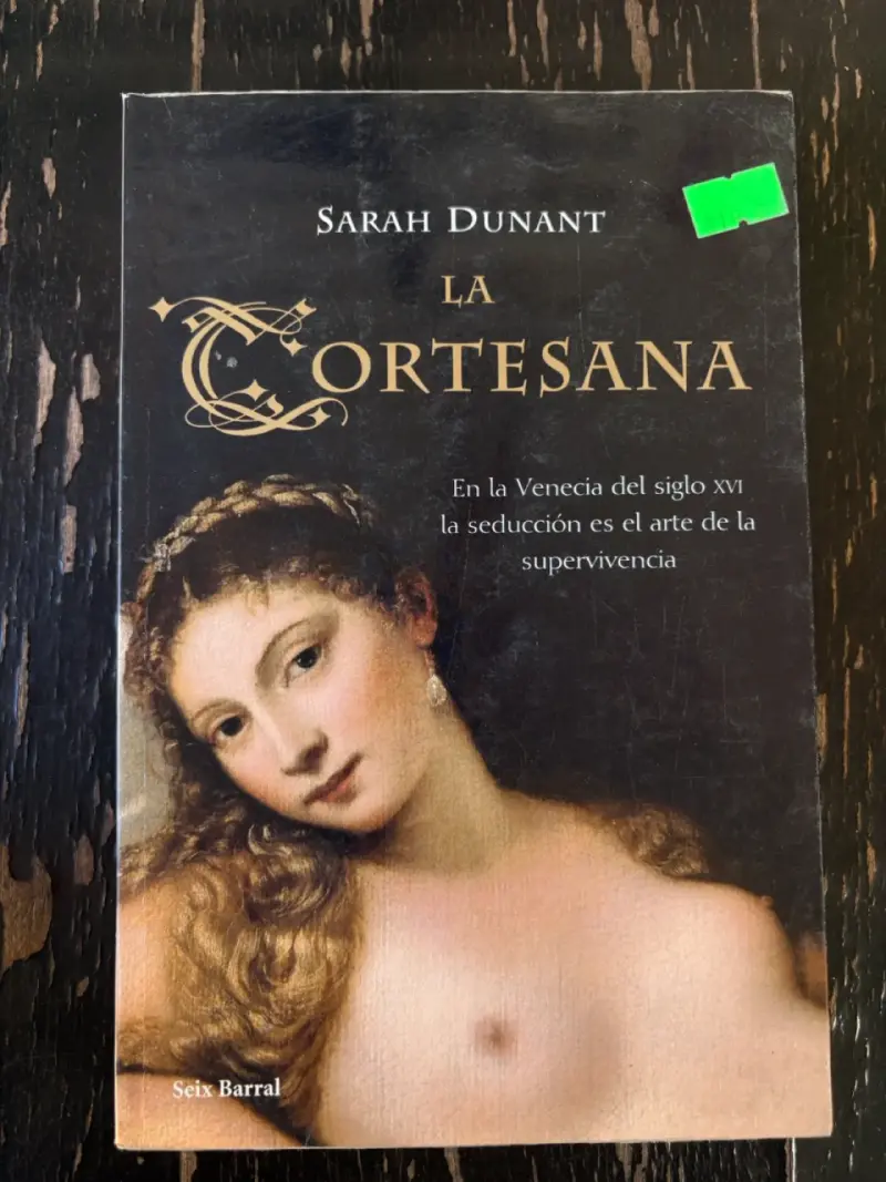 Libro 'La Cortesana' de Sarah Dunant