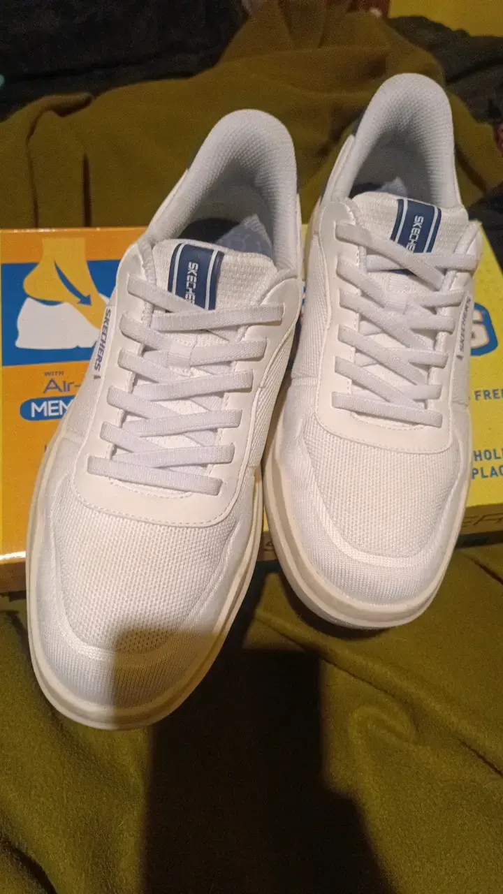 Zapatillas blancas Skechers para hombre - 1