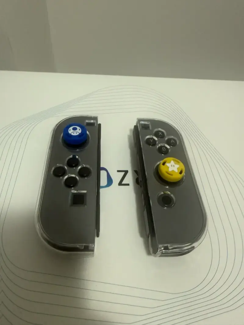 Controles Joy originales-Con grises para Nintendo - 1