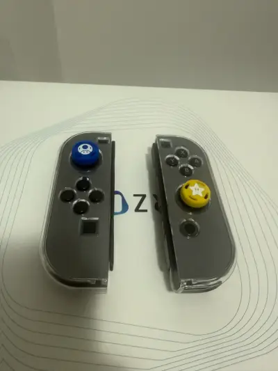 Controles Joy originales-Con grises para Nintendo - miniatura 1