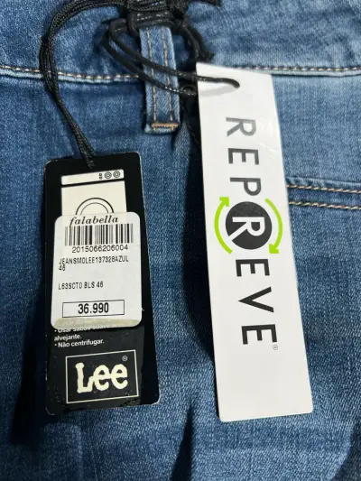 Jeans azul desgastado para hombre - miniatura 2