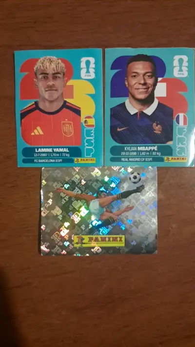 Lamin Yamal Mbappe Panini 00 mundial 2026 - miniatura 1