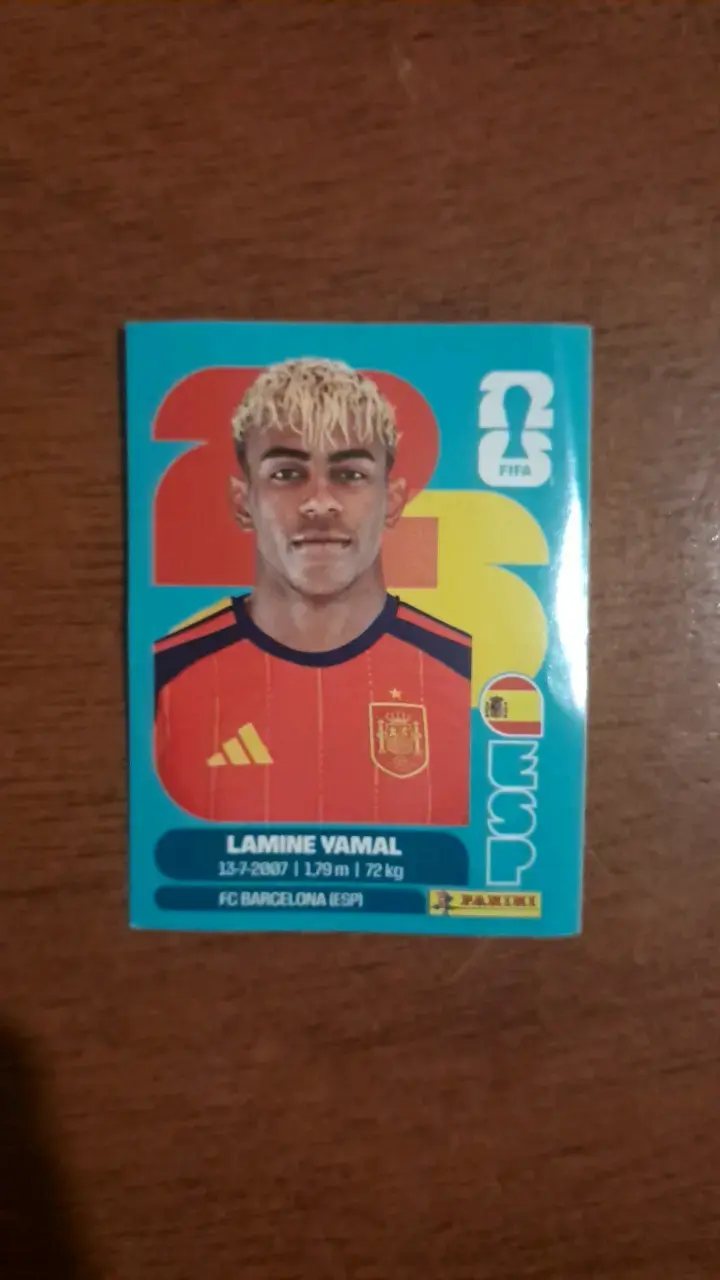Lamin Yamal Mbappe Panini 00 mundial 2026 - 4