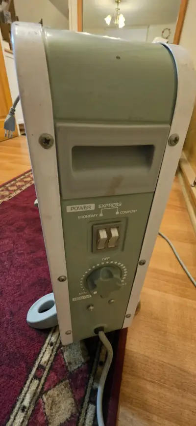 Calefactor oleoeléctrico compacto blanco - miniatura 2