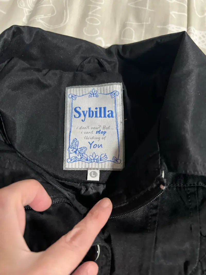 Chaqueta negra Sybilla talla L - 1