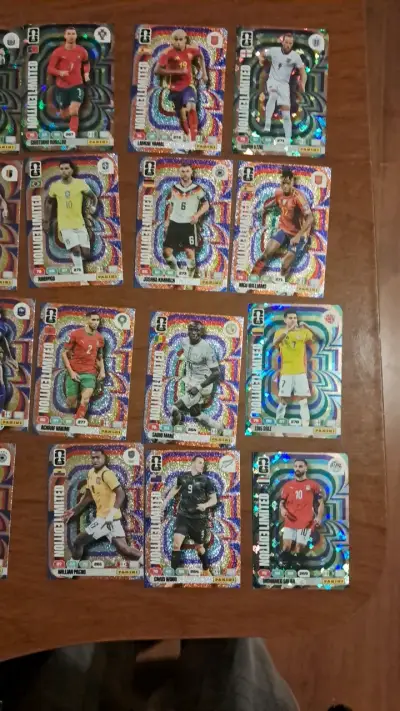 Tarjetas de fútbol Panini edición limitada - miniatura 1