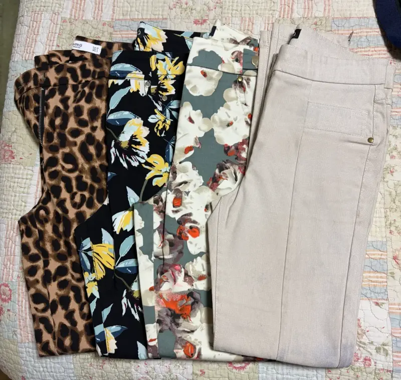 Lote de pantalones estampados para mujer - 1