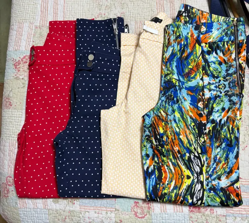Lote de pantalones estampados para mujer - 2