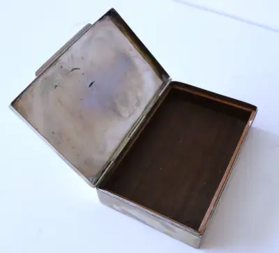 Caja de plaqué hecha a mano - miniatura 2