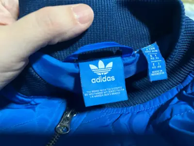 Chaqueta Adidas azul talla 40 - miniatura 1
