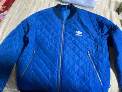 Chaqueta Adidas azul talla 40 - miniatura 2