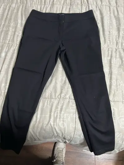 Pantalones negros de vestir para mujer - miniatura 1