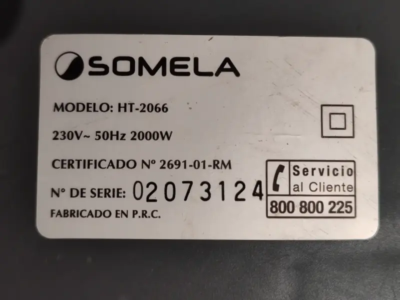 Calefactor eléctrico Somela - 2
