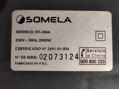 Calefactor eléctrico Somela - miniatura 2