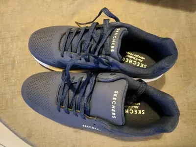 Zapatillas Skechers azul marino para hombre - miniatura 1