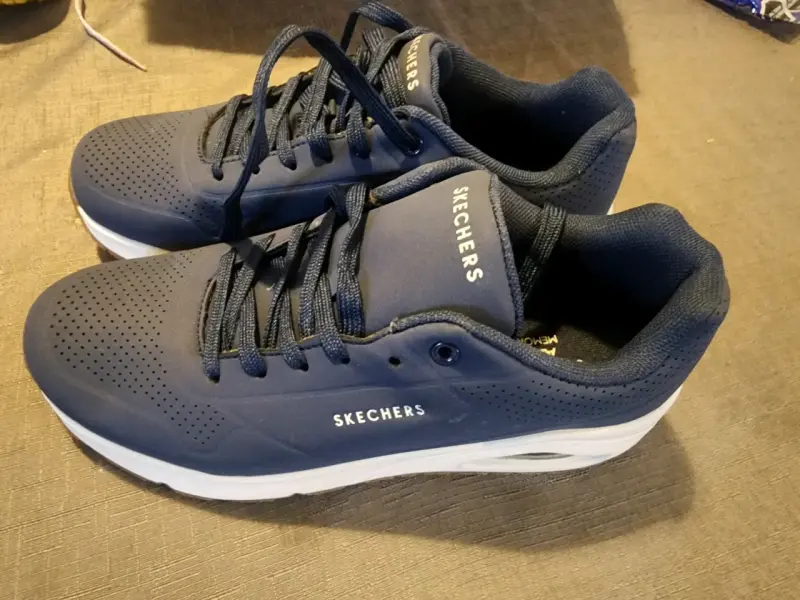 Zapatillas Skechers azul marino para hombre - 3