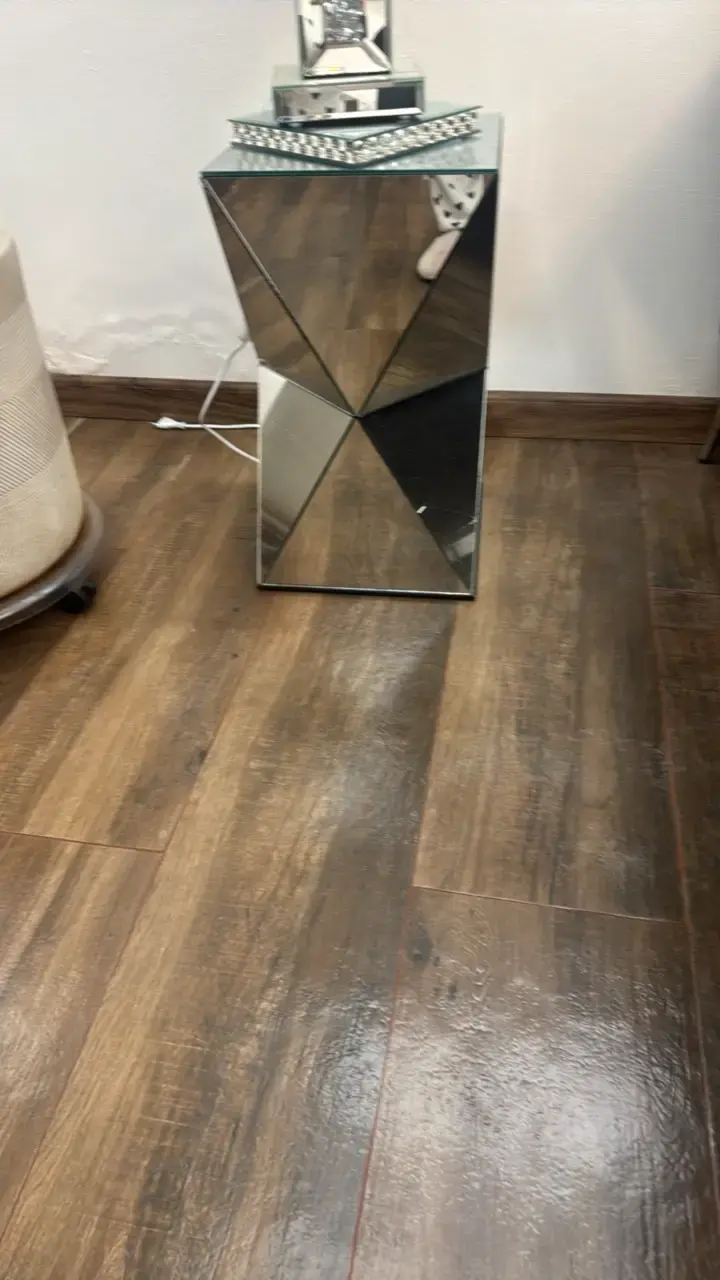 Mesa auxiliar de espejo moderna