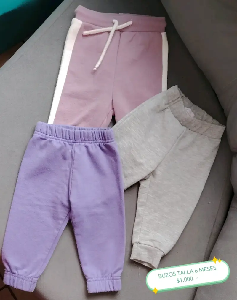 Poleras de bebé en colores pastel - 2